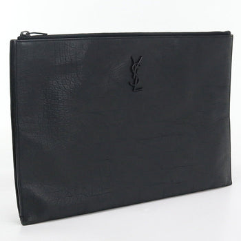 Saint Laurent 485628 Clutch Bag/Clutch Bag Black Mens