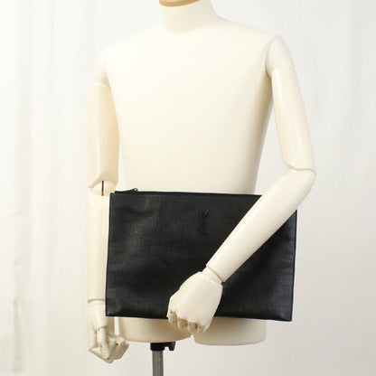 Saint Laurent 485628 Clutch Bag/Clutch Bag Black Mens
